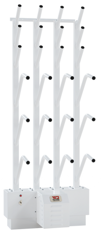 W6/6 | Wall mounted 6 pr boot & 6 pr glove dryer (12 boots & 12 gloves TOTAL)