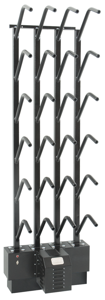 12 Pair Wall Mount Boot Dryer W12 Dries 24 Boots