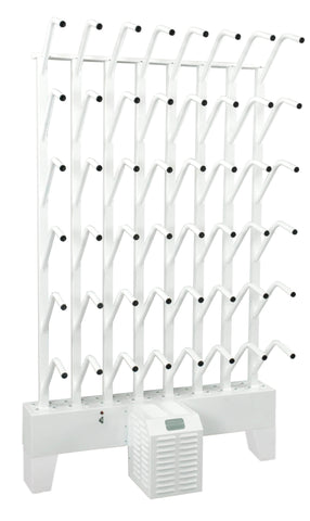 24-Pair Commercial Wall Mount Boot Dryer - W24 (Dries 48 Boots)