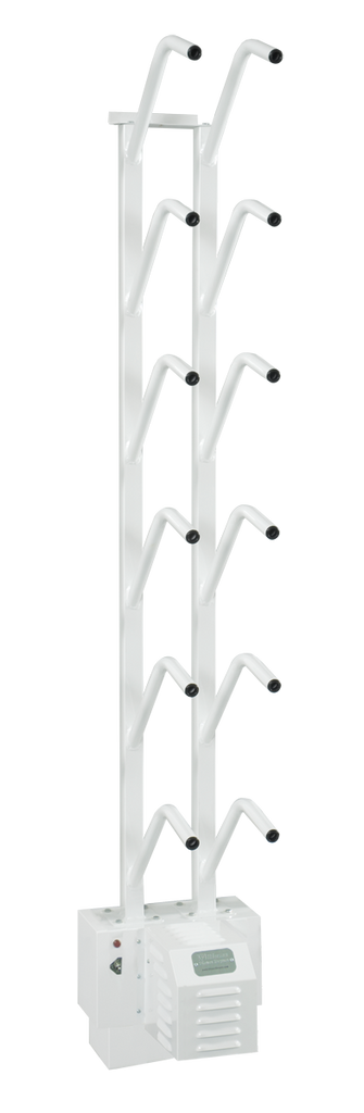 6 Pair Wall Mount Boot Dryer W6 Dries 12 Boots