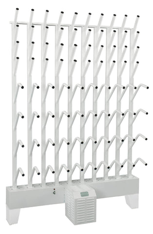 20-Pair Commercial Wall Mount Boot & Glove Dryer - W20/20 (Dries 40 Boots & 40 Gloves)