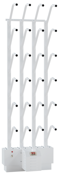 Wall Mounted Ski Drying Rack 12-Pair Wall Mount Boot Dryer W12