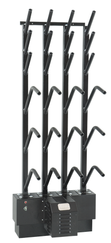 W6 6 Wall mounted 6 pr boot 6 pr glove dryer 12 boots 12 gloves TOTAL