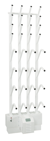 W8/8 | Wall mounted 8 pr boot & 8 pr glove dryer (16 boots & 16 gloves TOTAL) 